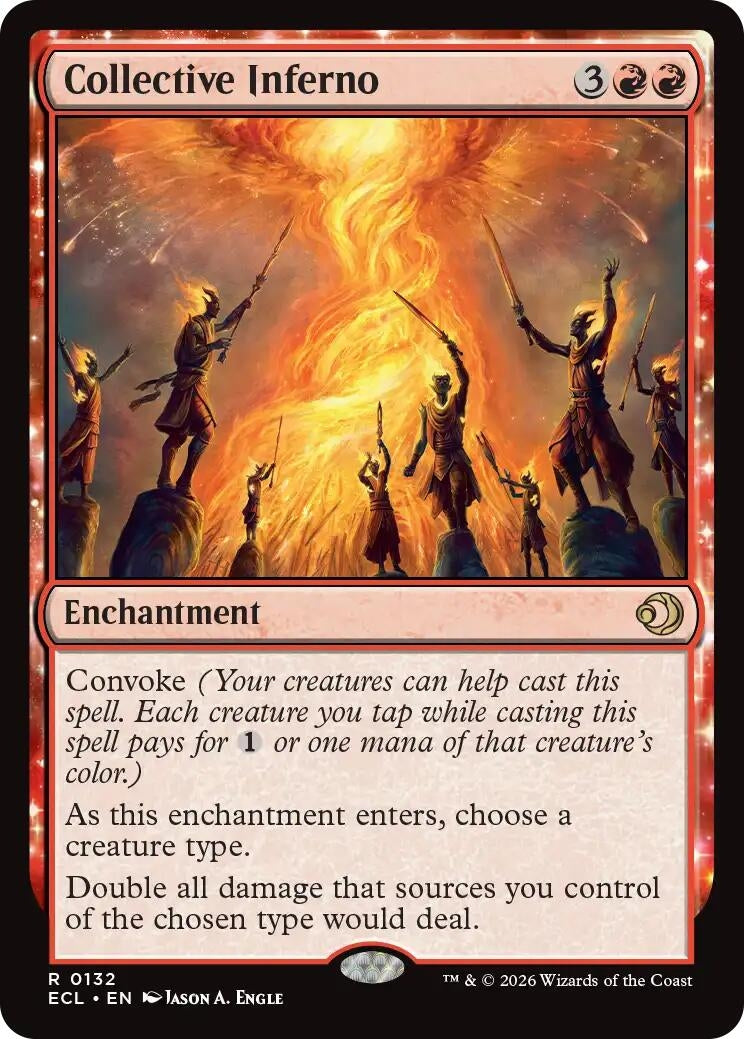 Image for Collective Inferno (132) (Lorwyn Eclipsed) - Magic: The Gathering