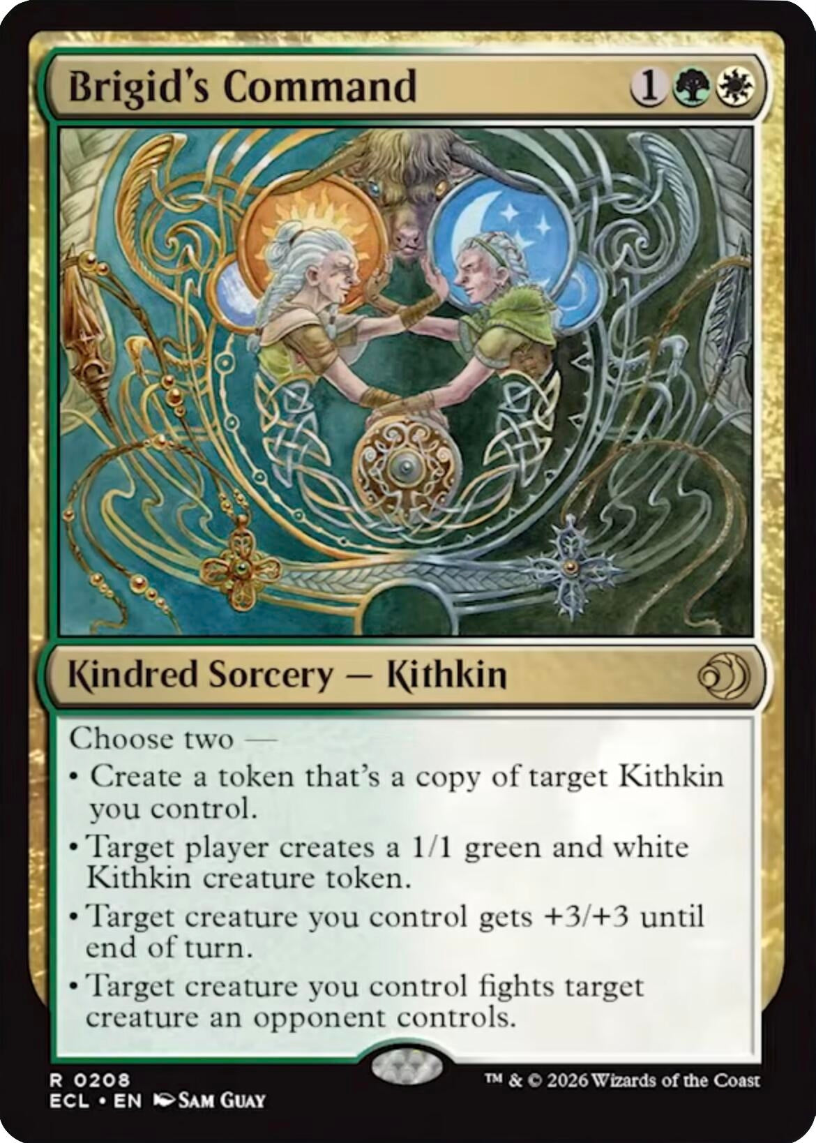 Image for Brigid's Command (208) (Lorwyn Eclipsed) - Magic: The Gathering
