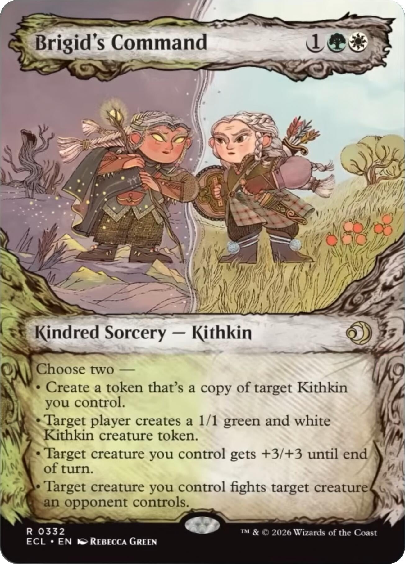Image for Brigid's Command (Showcase) (332) (Lorwyn Eclipsed) - Magic: The Gathering
