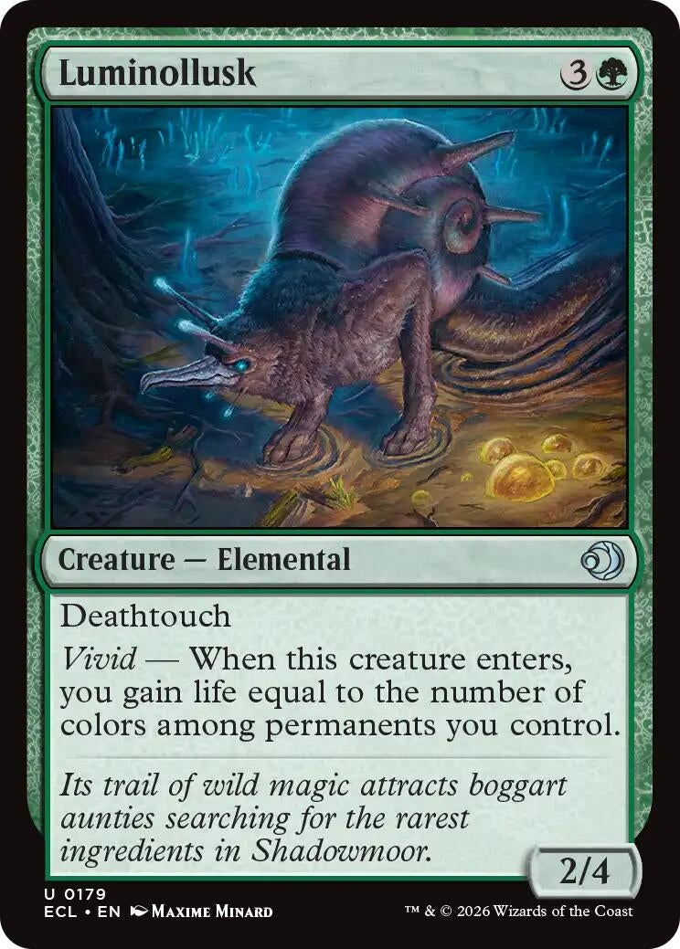 Image for Luminollusk (179) (Lorwyn Eclipsed) - Magic: The Gathering