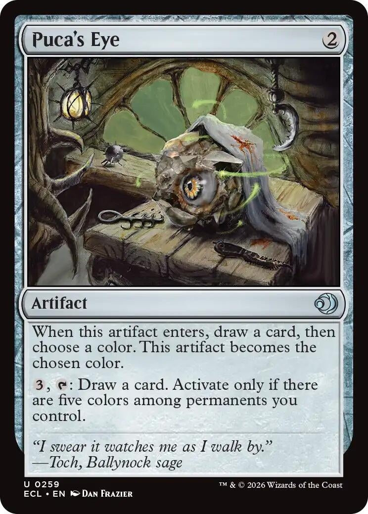 Image for Puca's Eye (259) (Lorwyn Eclipsed) - Magic: The Gathering
