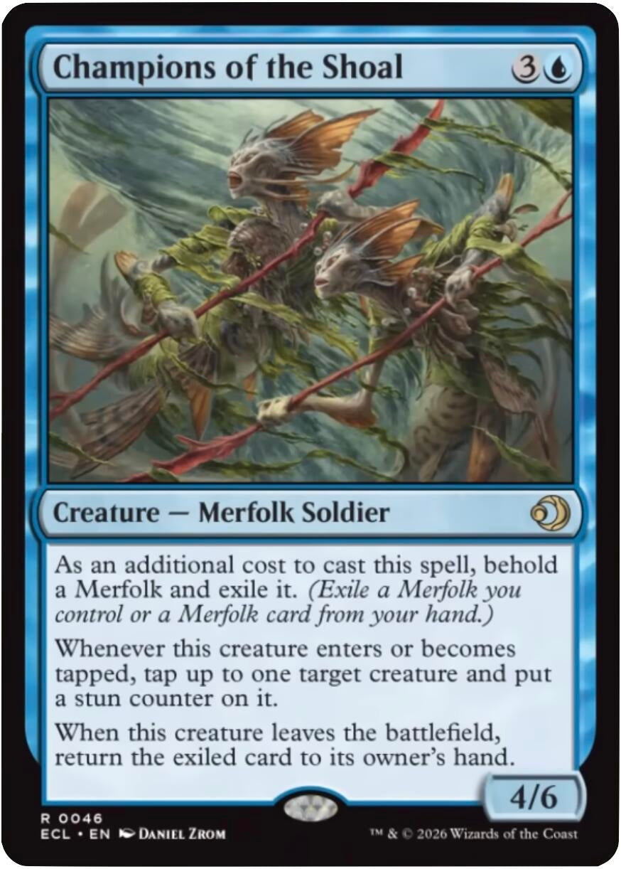 Image for Champions of the Shoal (46) (Lorwyn Eclipsed) - Magic: The Gathering