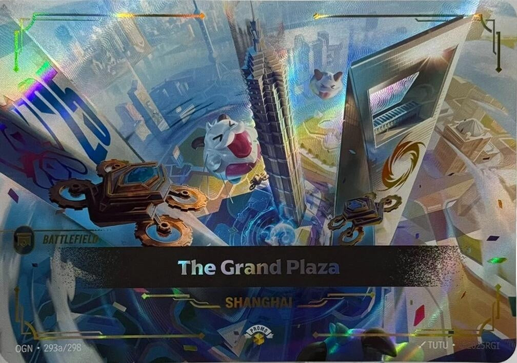 Image for The Grand Plaza (293a/298) (Riftbound Promotional Cards) - Riftbound: League of Legends Trading Card Game