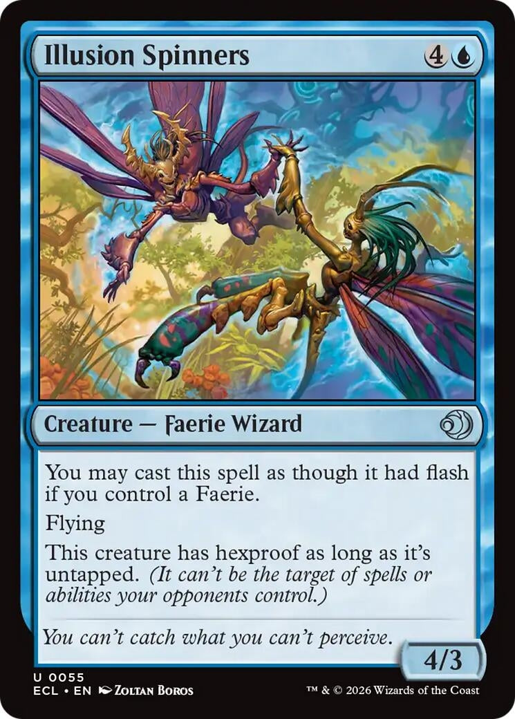 Image for Illusion Spinners (55) (Lorwyn Eclipsed) - Magic: The Gathering