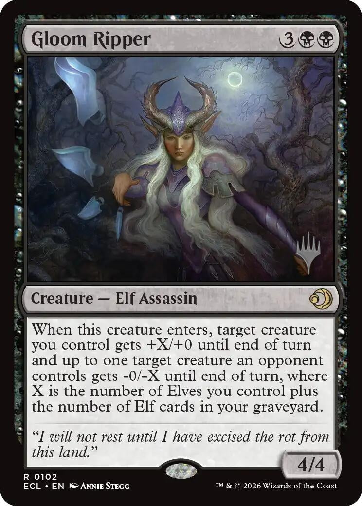 Image for Gloom Ripper (102) (Lorwyn Eclipsed) - Magic: The Gathering