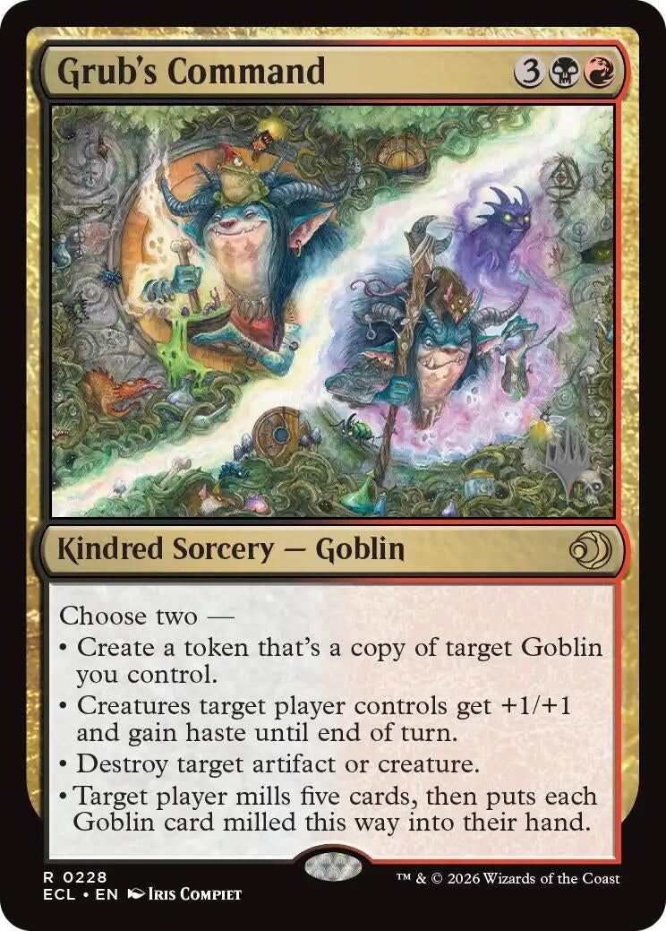 Image for Grub's Command (228) (Lorwyn Eclipsed) - Magic: The Gathering