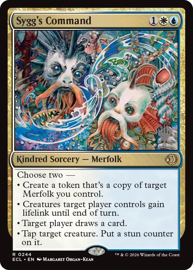 Image for Sygg's Command (244) (Lorwyn Eclipsed) - Magic: The Gathering