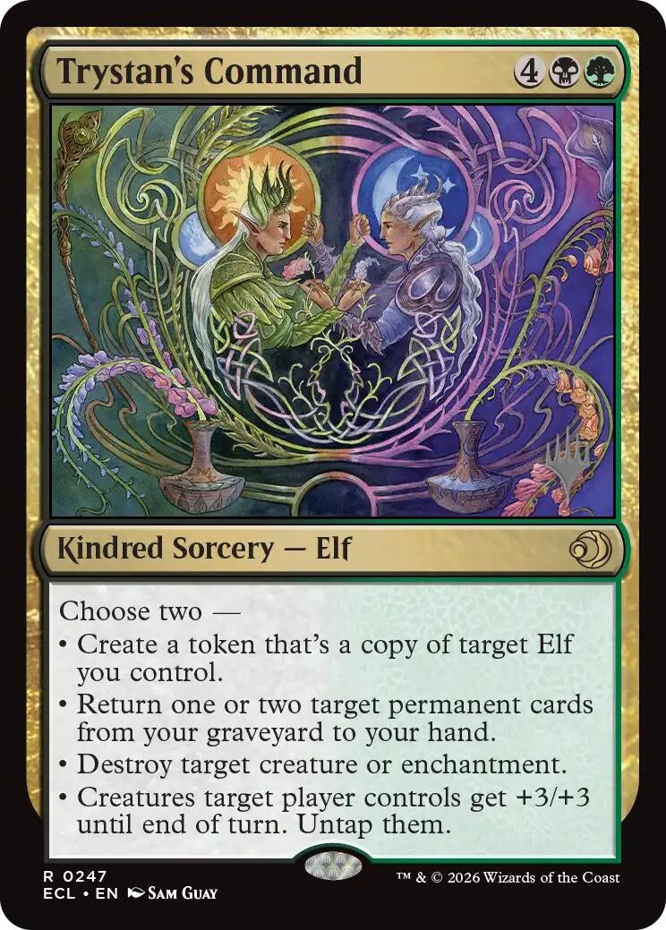 Image for Trystan's Command (247) (Lorwyn Eclipsed) - Magic: The Gathering