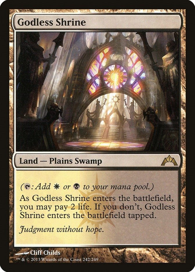 Image for Godless Shrine (242) (Gatecrash) - Magic: The Gathering