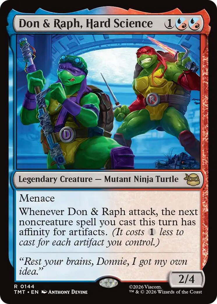 Image for Don & Raph, Hard Science (144) (Teenage Mutant Ninja Turtles) - Magic: The Gathering