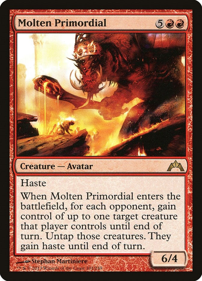 Image for Molten Primordial (101) (Gatecrash) - Magic: The Gathering