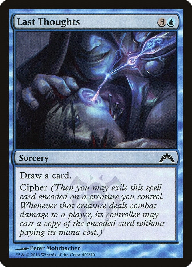 Image for Last Thoughts (40) (Gatecrash) - Magic: The Gathering