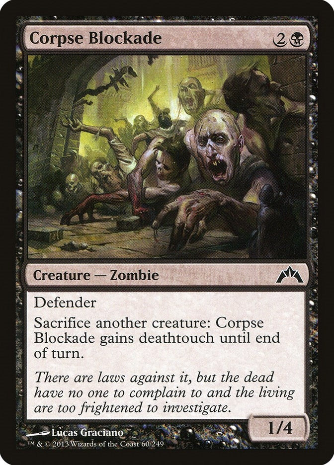 Image for Corpse Blockade (60) (Gatecrash) - Magic: The Gathering