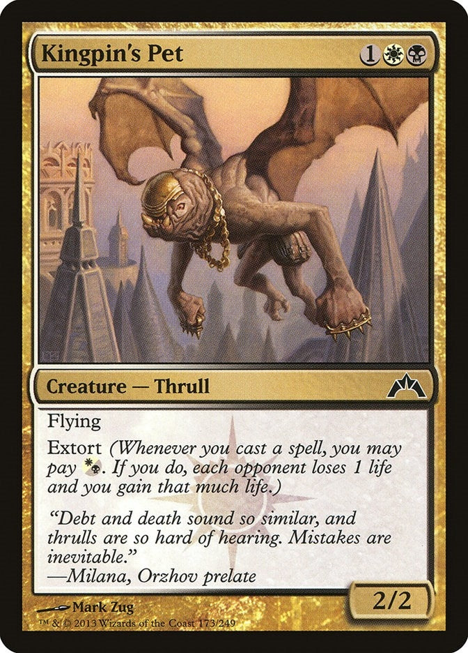 Image for Kingpin's Pet (173) (Gatecrash) - Magic: The Gathering
