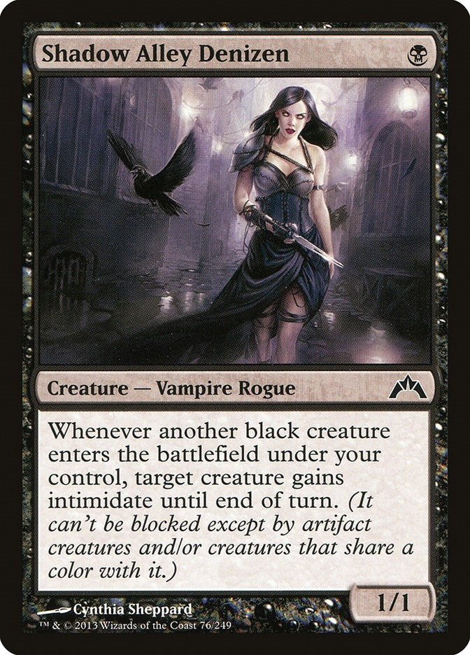 Image for Shadow Alley Denizen (76) (Gatecrash) - Magic: The Gathering