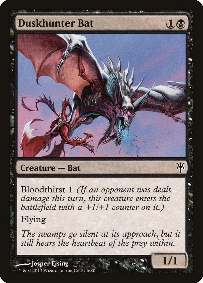 Image for Duskhunter Bat (6) (Duel Decks: Sorin vs. Tibalt) - Magic: The Gathering