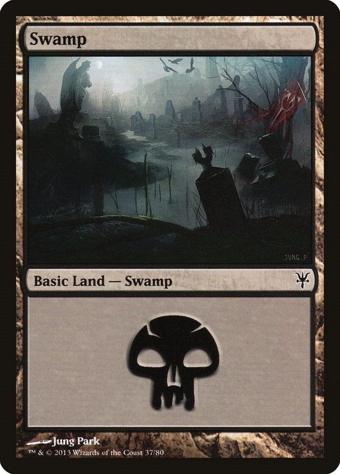 Image for Swamp (37) (37) (Duel Decks: Sorin vs. Tibalt) - Magic: The Gathering