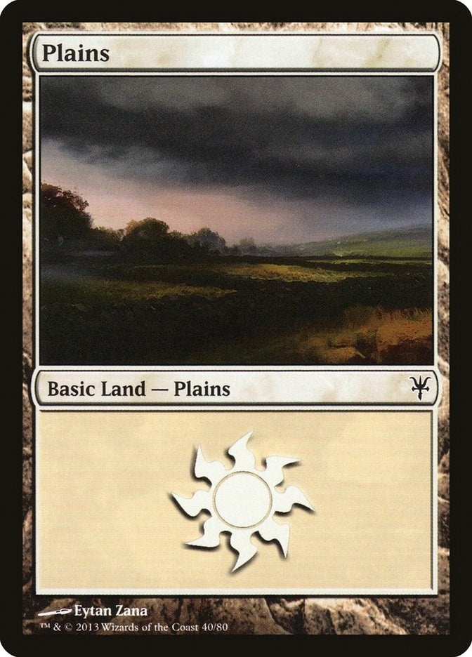 Image for Plains (40) (40) (Duel Decks: Sorin vs. Tibalt) - Magic: The Gathering