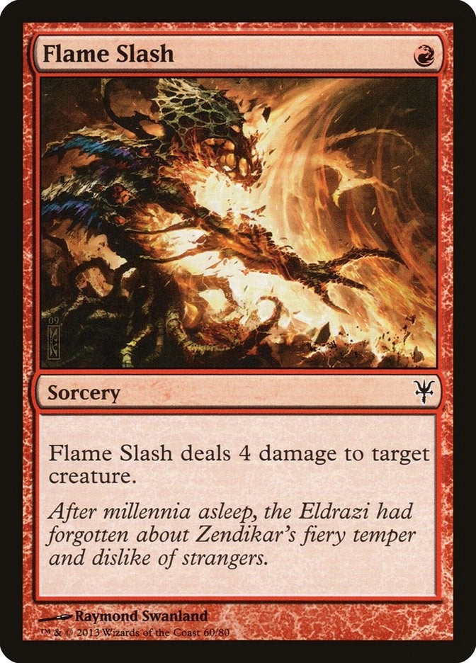 Image for Flame Slash (60) (Duel Decks: Sorin vs. Tibalt) - Magic: The Gathering