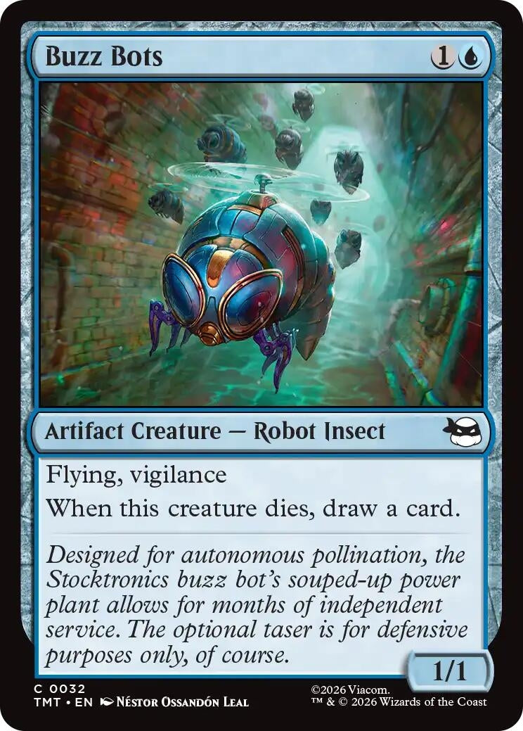 Image for Buzz Bots (32) (Teenage Mutant Ninja Turtles) - Magic: The Gathering