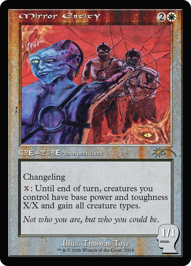 Image for Mirror Entity (2514) (Secret Lair Drop Series) - Magic: The Gathering