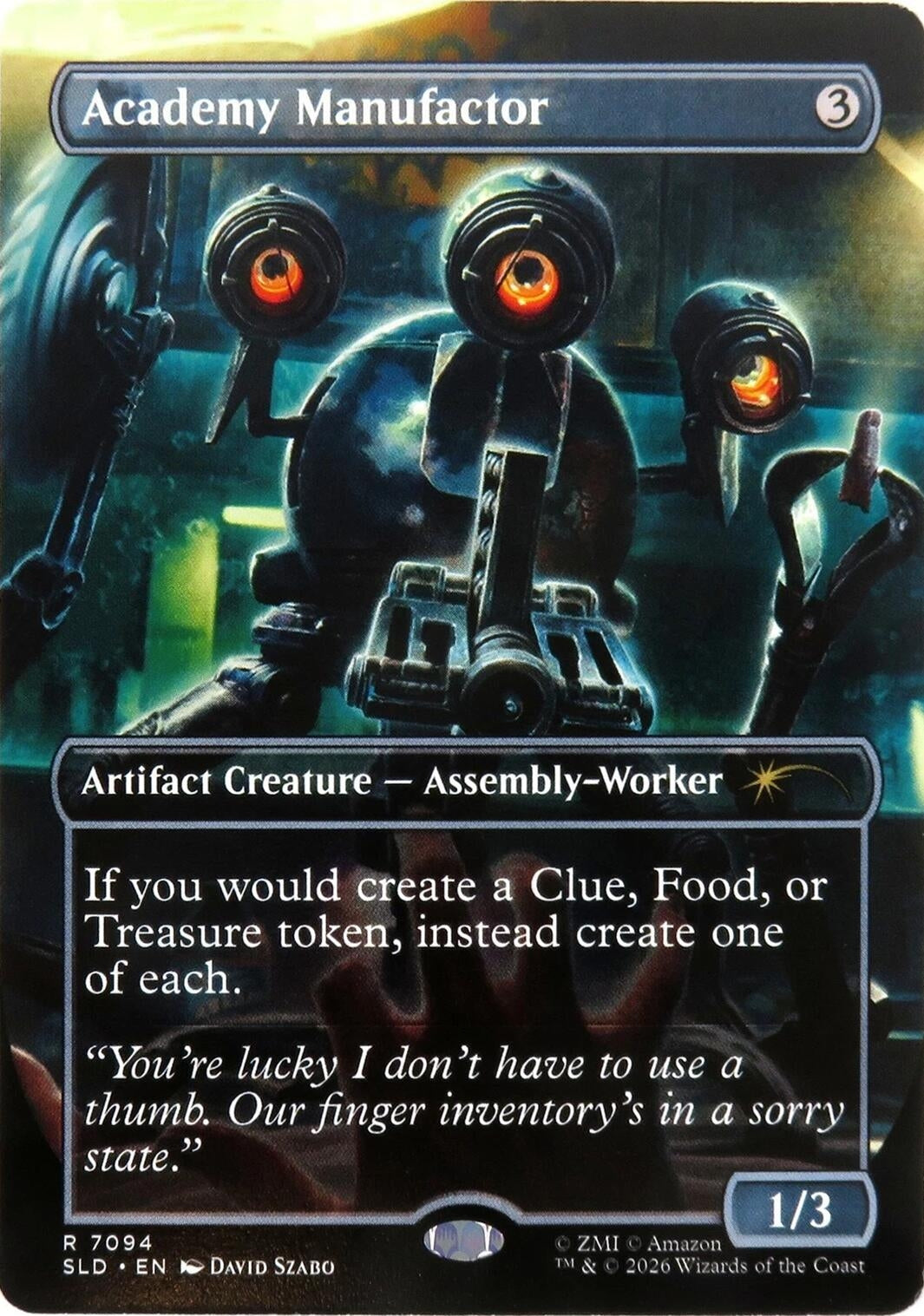 Image for Academy Manufactor (7094) (7094) (Secret Lair Drop Series) - Magic: The Gathering