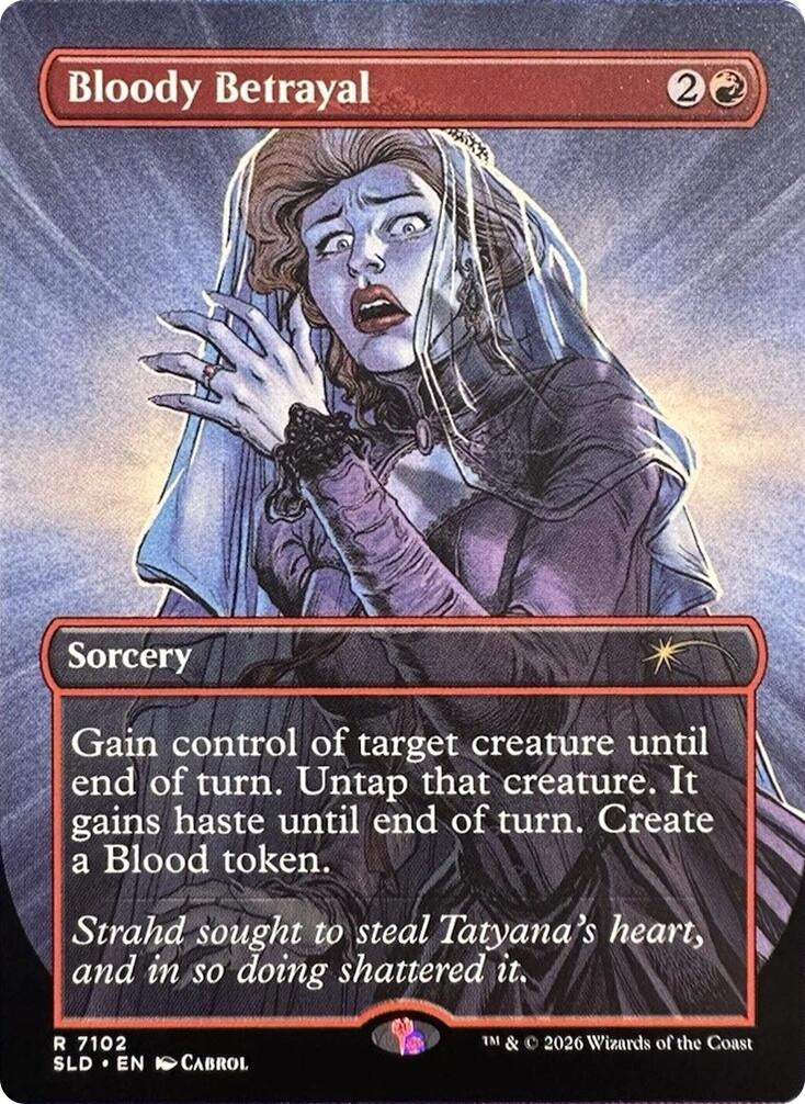 Image for Bloody Betrayal (7102) (Secret Lair Drop Series) - Magic: The Gathering