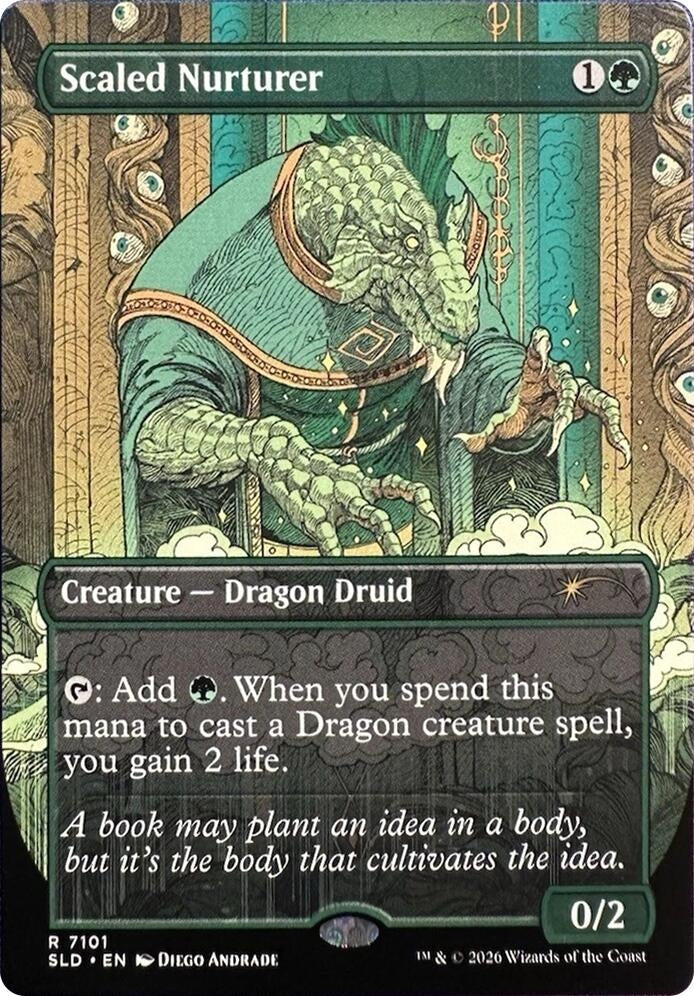 Image for Scaled Nurturer (7101) (Secret Lair Drop Series) - Magic: The Gathering