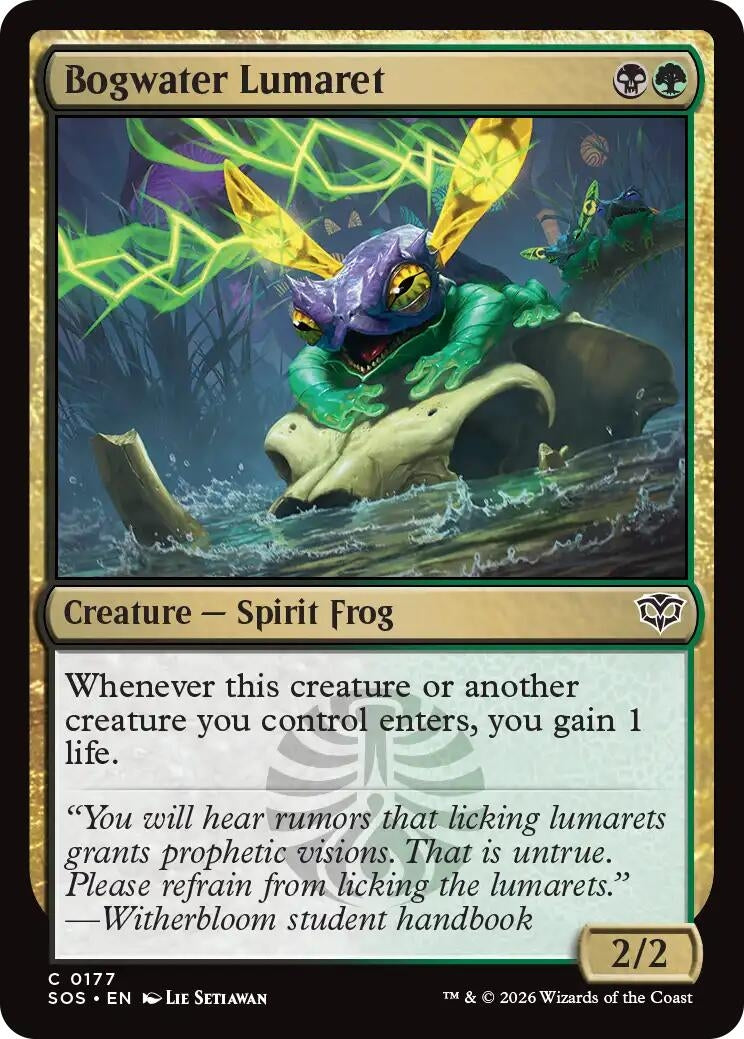 Image for Bogwater Lumaret (177) (Secrets of Strixhaven) - Magic: The Gathering