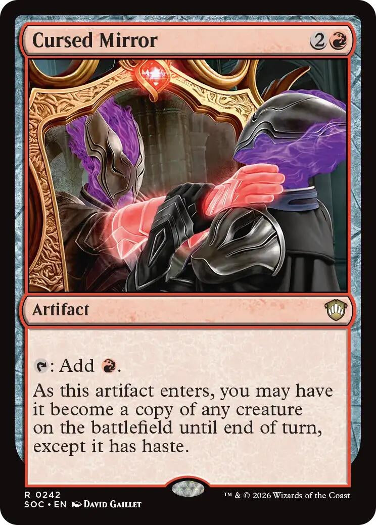 Image for Cursed Mirror (242) (Secrets of Strixhaven) - Magic: The Gathering