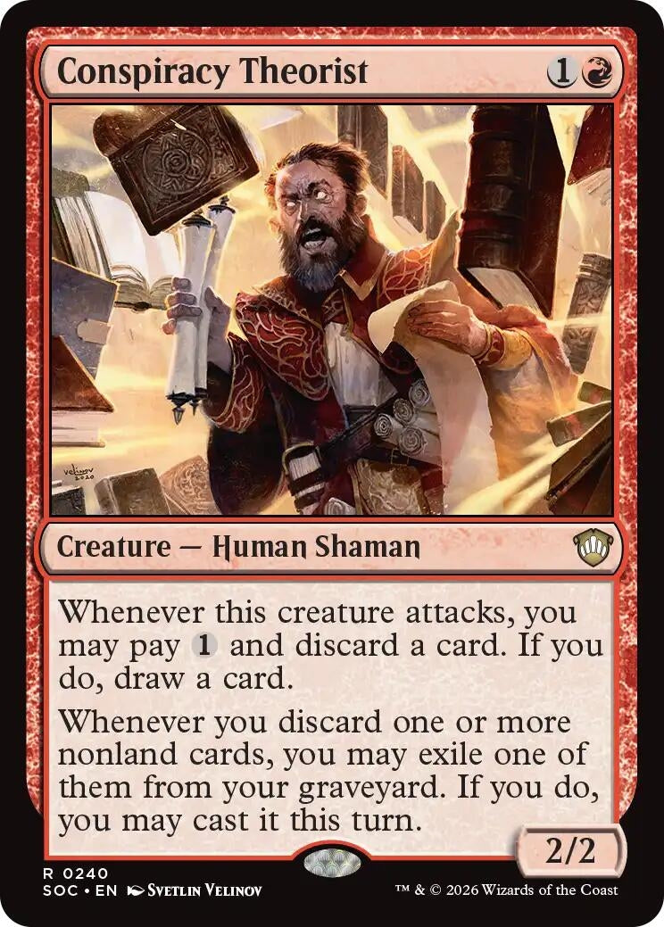 Image for Conspiracy Theorist (240) (Secrets of Strixhaven) - Magic: The Gathering