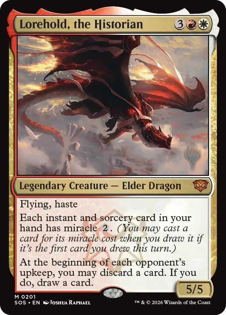 Image for Lorehold, the Historian (201) (Secrets of Strixhaven) - Magic: The Gathering