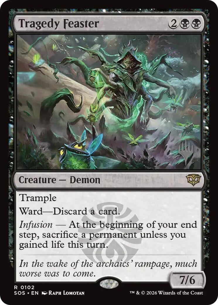 Image for Tragedy Feaster (102) (Secrets of Strixhaven) - Magic: The Gathering