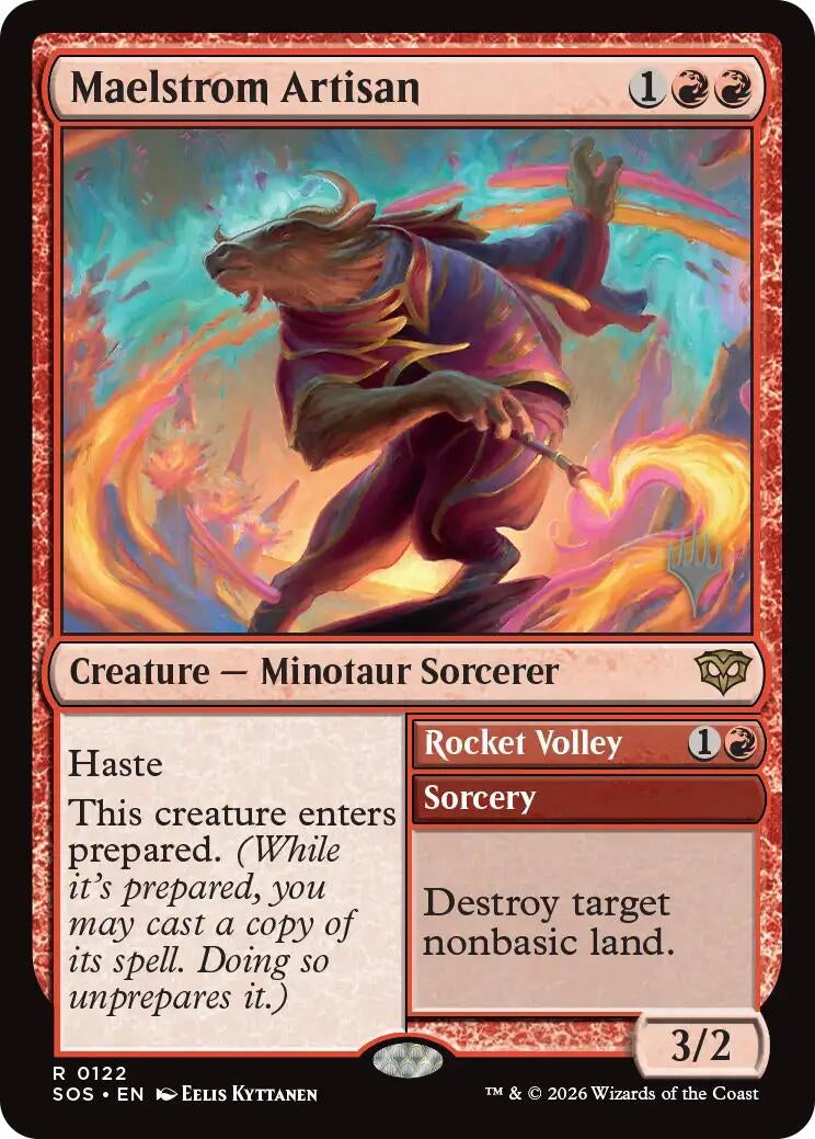 Image for Maelstrom Artisan (122) (Secrets of Strixhaven) - Magic: The Gathering