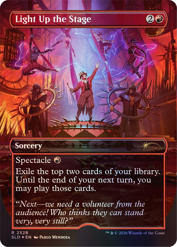 Image for Light Up the Stage (2528) (Secret Lair Drop Series) - Magic: The Gathering