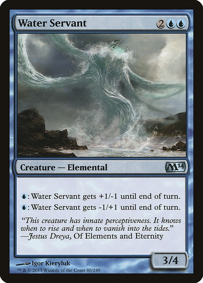 Image for Water Servant (80) (Magic 2014 (M14)) - Magic: The Gathering