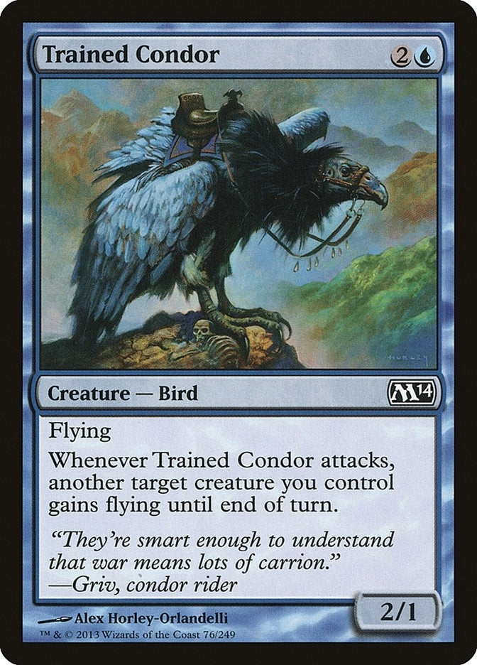 Image for Trained Condor (76) (Magic 2014 (M14)) - Magic: The Gathering