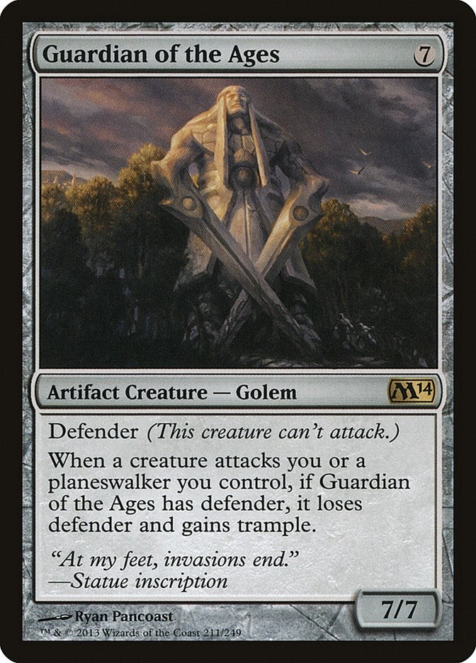 Image for Guardian of the Ages (211) (Magic 2014 (M14)) - Magic: The Gathering