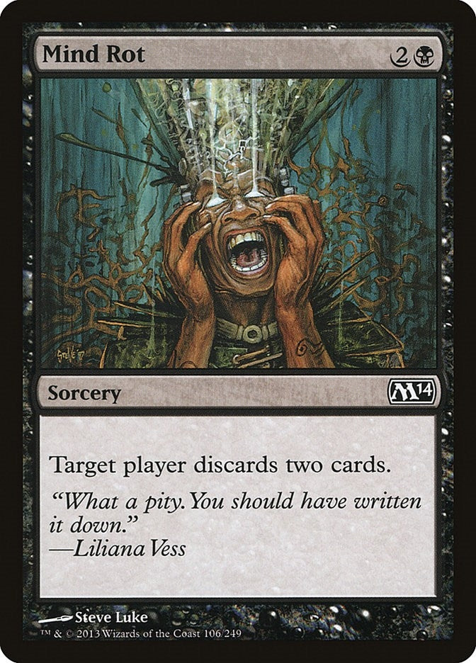 Image for Mind Rot (106) (Magic 2014 (M14)) - Magic: The Gathering