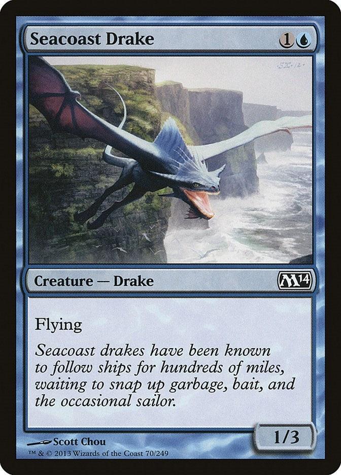 Image for Seacoast Drake (70) (Magic 2014 (M14)) - Magic: The Gathering