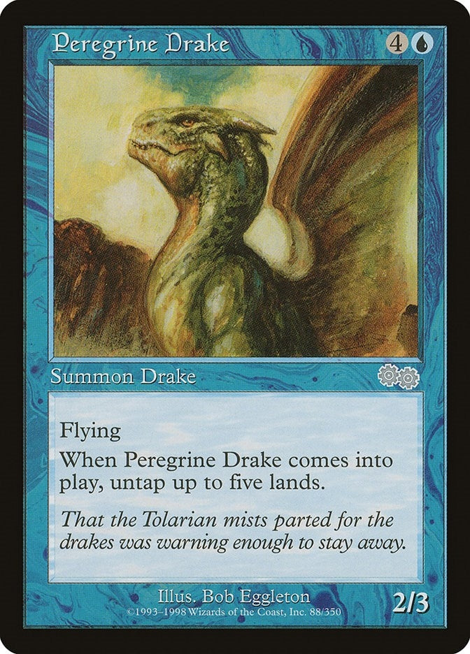 Image for Peregrine Drake (88) (Urza's Saga) - Magic: The Gathering