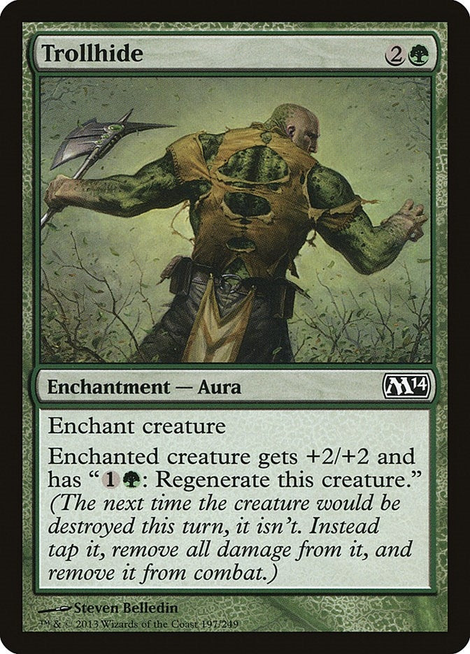 Image for Trollhide (197) (Magic 2014 (M14)) - Magic: The Gathering