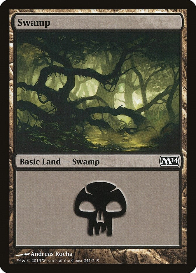 Image for Swamp (241) (241) (Magic 2014 (M14)) - Magic: The Gathering