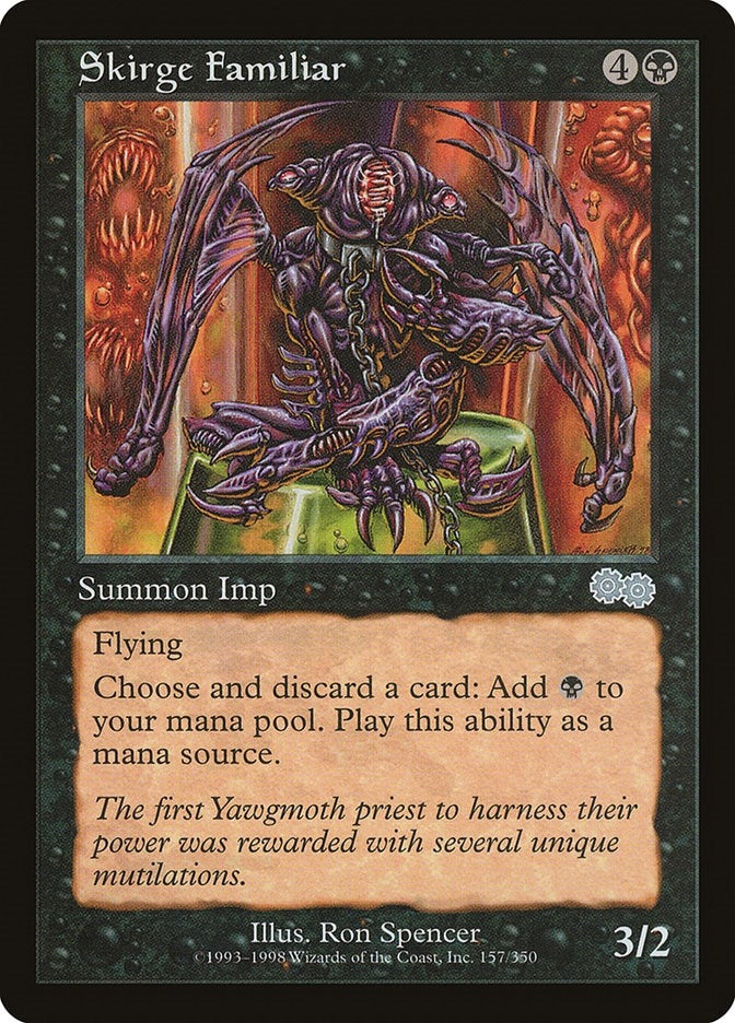Image for Skirge Familiar (157) (Urza's Saga) - Magic: The Gathering