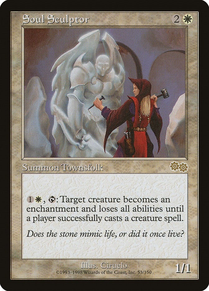 Image for Soul Sculptor (53) (Urza's Saga) - Magic: The Gathering