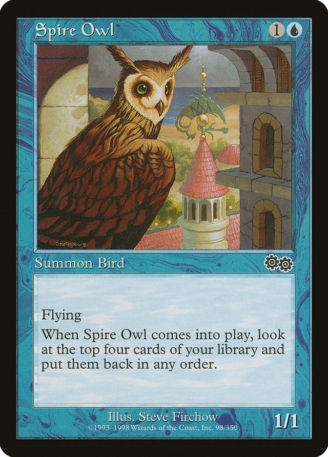 Image for Spire Owl (98) (Urza's Saga) - Magic: The Gathering