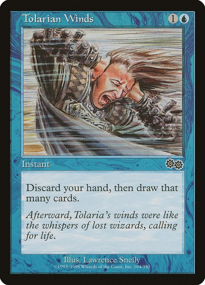 Image for Tolarian Winds (104) (Urza's Saga) - Magic: The Gathering