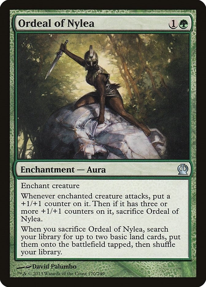 Image for Ordeal of Nylea (170) (Theros) - Magic: The Gathering