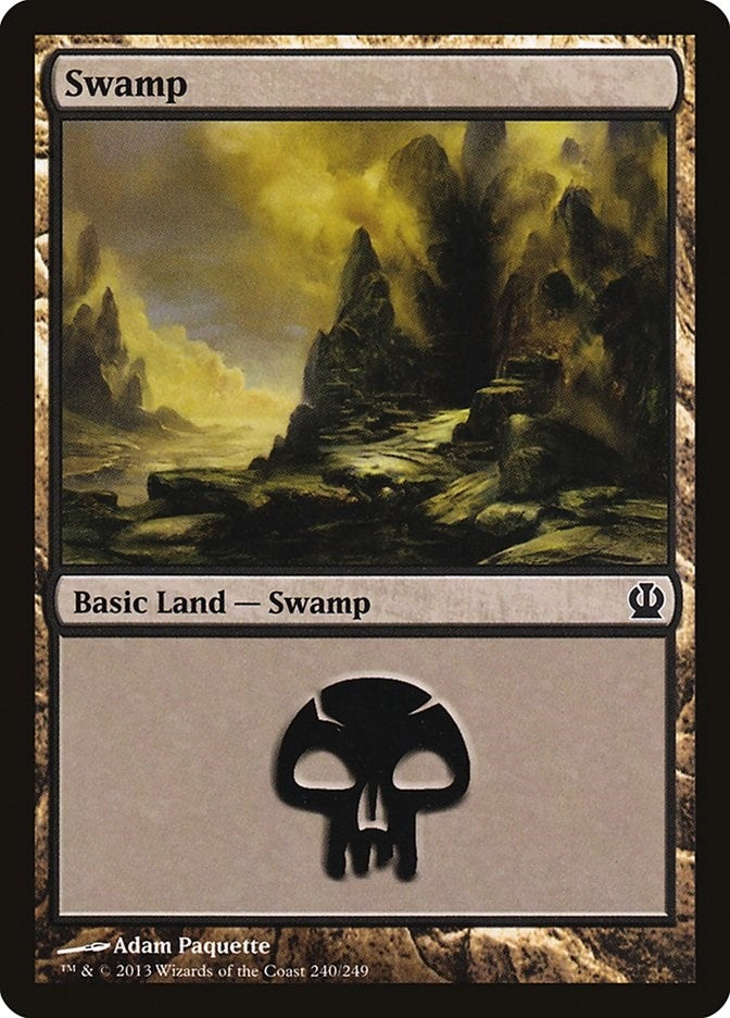 Image for Swamp (240) (240) (Theros) - Magic: The Gathering