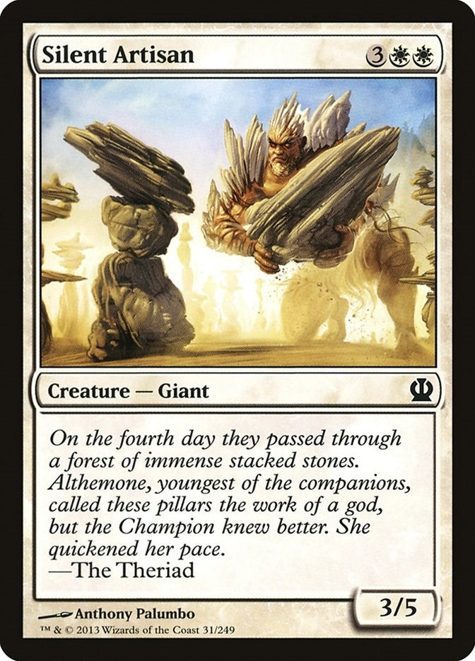 Image for Silent Artisan (31) (Theros) - Magic: The Gathering